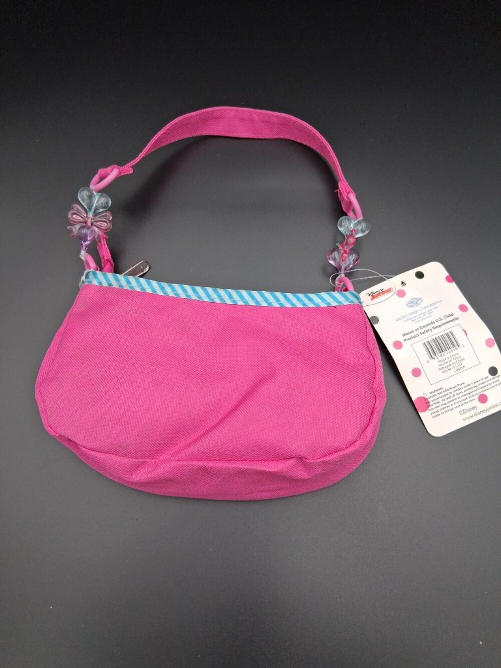 Disney's Minnie Mouse pink girl's purse with 3D graphic. New. Vinyl and canvas - Picture 3 of 9